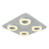 Aplique Plafon Dimerizable Venice  Candil 4 Luces Led 36w F