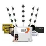 Kit Cerca Elétrica Industrial Gcp Ultra 20k Wi-fi P/70 Mts