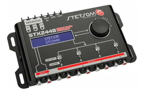 Processador De Áudio Digital Equalizador Stx2448 Stetsom