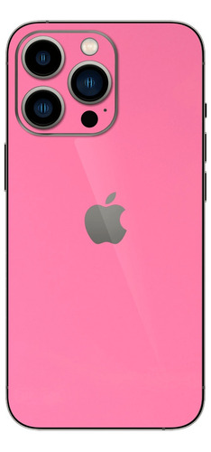 Skin Vinil Premium Rosa Pastel Gloss Para iPhone 14 Pro Max