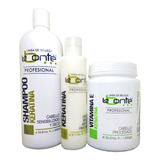 Kit Keratina Labonté Shampoo + Keratina 240ml + Vitamina 1k