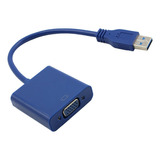 1 Pieza De Adaptador Con Cable Usb 3,0 Vga Compatible Con