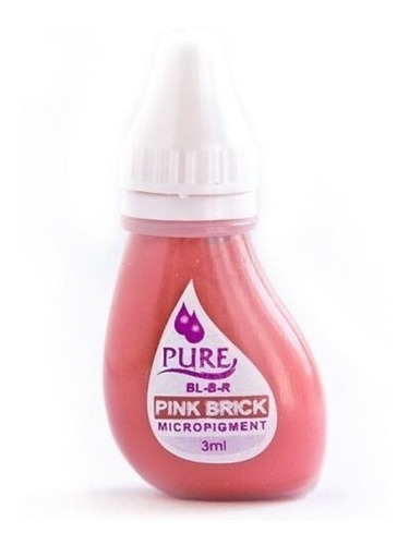 Pigmento Pure De Biotouch 3ml 1 Pza Color Pink Brick Labios