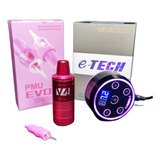 Kit Microblanding Y Micropigmentación Etech V6 Mini