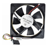 Zfan12 Ventilador 12v Caja 12cm Grande Qfan12q Compu-toys