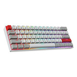 Teclado Mecánico Inalámbrico Newmen Gm610 60% Rgb, 61 Teclas