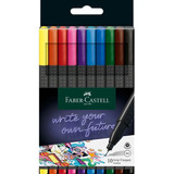 Microfibras Faber Castell Grip Finepen X 10 Colores 