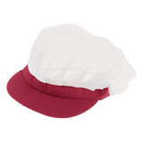 Gorros De Chef, Higiene, Servicio De Comidas, Red Para El