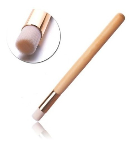 Brocha Pincel Maquillaje Rostro Ojos Difumina Corrector