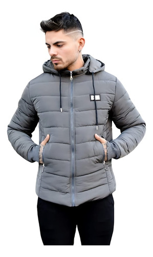 Campera Hombre Abrigo Polar Invierno Termica Impermeable