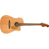 Guitarra E-acustica Fender Redondo Player California Natural