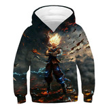 Dragon Ball Goku Chaqueta Sudadera De Dibujos Animados Para