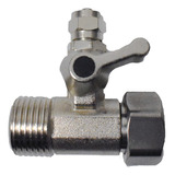 Conector Filtro Agua Bajomesada Dispenser Metalico 