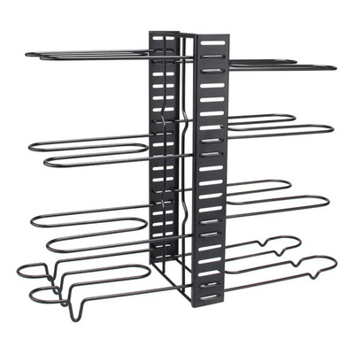 Soporte Para Ollas Y Sartenes Organizador Ajustable Negro