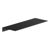 Danpoo Estante De Pared De Metal, Estante Flotante Negro, Es