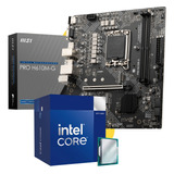 Combo Actualización Pc Gamer Intel Core I5 14400f Ddr5 H610