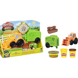 Play-doh Wheels Tractor Granja Original (incluye 3 Colores)