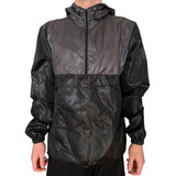 Buzo Rompeviento Impermeable Medio Cierre Unisex