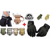 Muslera Militar + Guante Blackhawk Pesca Caza Hiking Outdoor