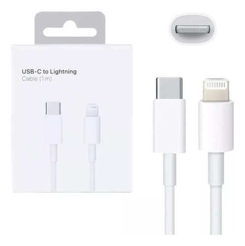 Cabo Turbo Lightning Usb-c 1m Para iPhone 13 Pro Max