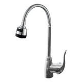 Griferia Cocina Canilla Monocomando Lluvia Chorro Flexible