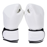 Fwefww 1 Par De Guantes De Boxeo De Piel Sintética Sanda.