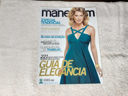  Revista Manequim Nº 608 Mar/2010 Leticia Spiller - C/moldes