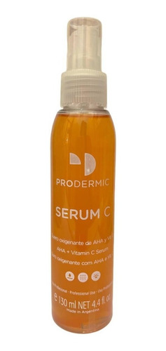 Serum C 130ml Suero Oxigenante Vitamina C Y Aha Prodermic