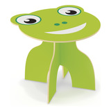 Mesinha Infantil Junges Sapinho Frog Animalkids Madeira Mdf