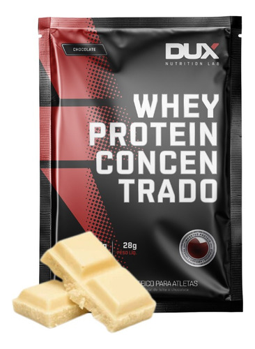 Whey Protein Concentrado Sachê 30g Chocolate Branco