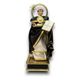 Santo Tomás De Aquino Al Óleo Imagen Para Vestir 63cm