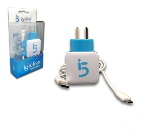 Cargador Iglufive Micro Usb 2 Salidas Calidad Pared 2.1amp