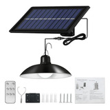 Lampara Solar Colgante Plafon + Control - Camping