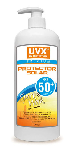 Bloqueador Solar F50 Uvx 1 Litro