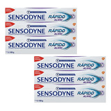 Combo X6 Sensodyne Cr Dental Rápido Alivio & Protección 100g