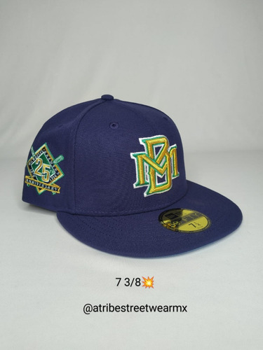 Gorra New Era Exclusiva Milwaukee Brewers 7 3/8