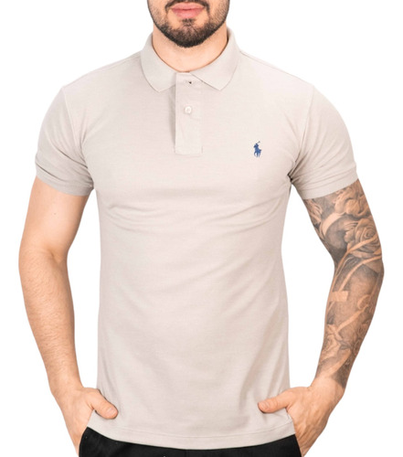 Camisa Polo Masculina Piquet