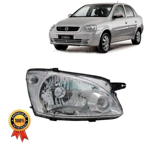 Óptico Der Para Chevrolet Corsa Evolution/montana 2002-08