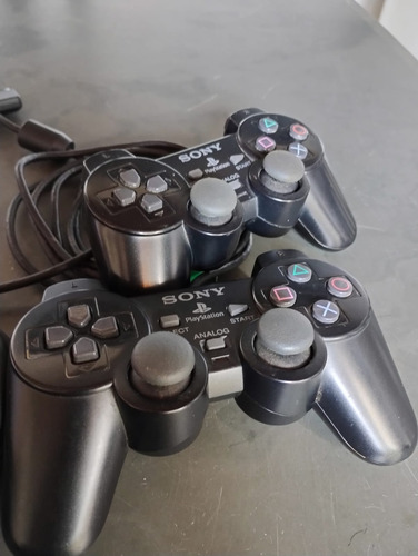 2 Controles Playstation 2 Ps2 Originais Serie A E Serie H