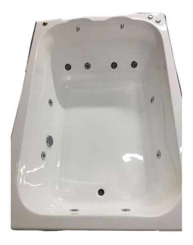 Jacuzzi Max Unico 180x120x55 34 Jet 2hp 2apo Griferia Luces