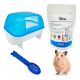 Kit Bañera Para Hamster Enano - Ideal Para Baño De Arena