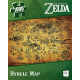 Usaopoly Pz005-690-002100-06 The Legend Of Zelda Hyrule Map