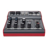 Mixer Compacto De 6 Canais Com Fx | Proel Mq6fx 