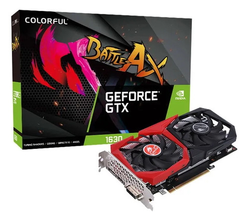 Placa De Vídeo Colorful Geforce Gtx 1630 4gb Gddr6 Hdmi