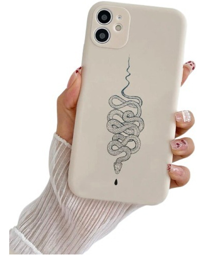 Funda Para iPhone, Diseño De Serpiente 