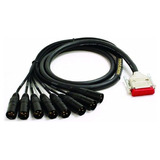 Mogami Oro Db25-xlrm-05 Grabador Analogico Cable De Interfa