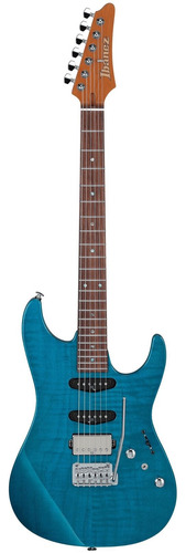 Ibanez Martin Miller Mmn1 Hss Guitarra Transparent Aqua Blue