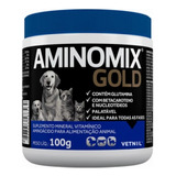 Aminomix Pet Gold - Suplemento Mineral Vitamínico - 100g