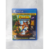Crash Bandicoot N. Sane Trilogy Ps4 Físico Usado