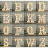 Letras Y Números Con Focos Led 3d Decorativas